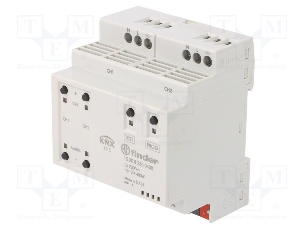 Dimmer; KNX; for DIN rail mounting; 30VDC; IP20; -5÷45°C; Ch: 2