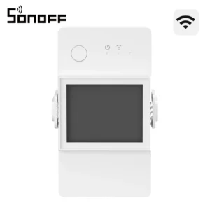 SONOFF POW Elite 16A/20A Smart Power Meter switch with LCD Display, ESP32 Chip, Fast Coupling in 14 Seconds, Remote Control by eWeLink and Google Home