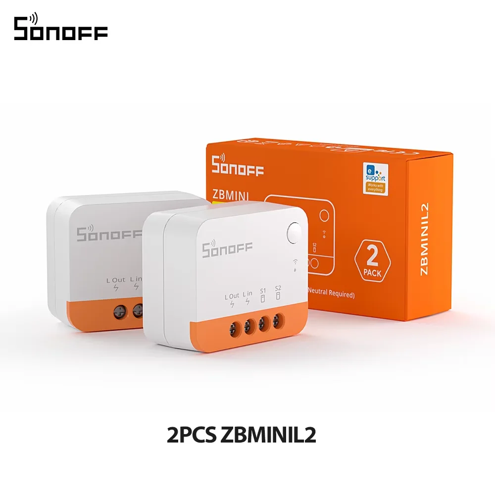 SONOFF ZBMINIL2 Extreme ZigBee Switch No Neutral Wire Required Smart Home Two-Way Control Works with Alexa Google Home Required Zigbee Hubs - Image 9