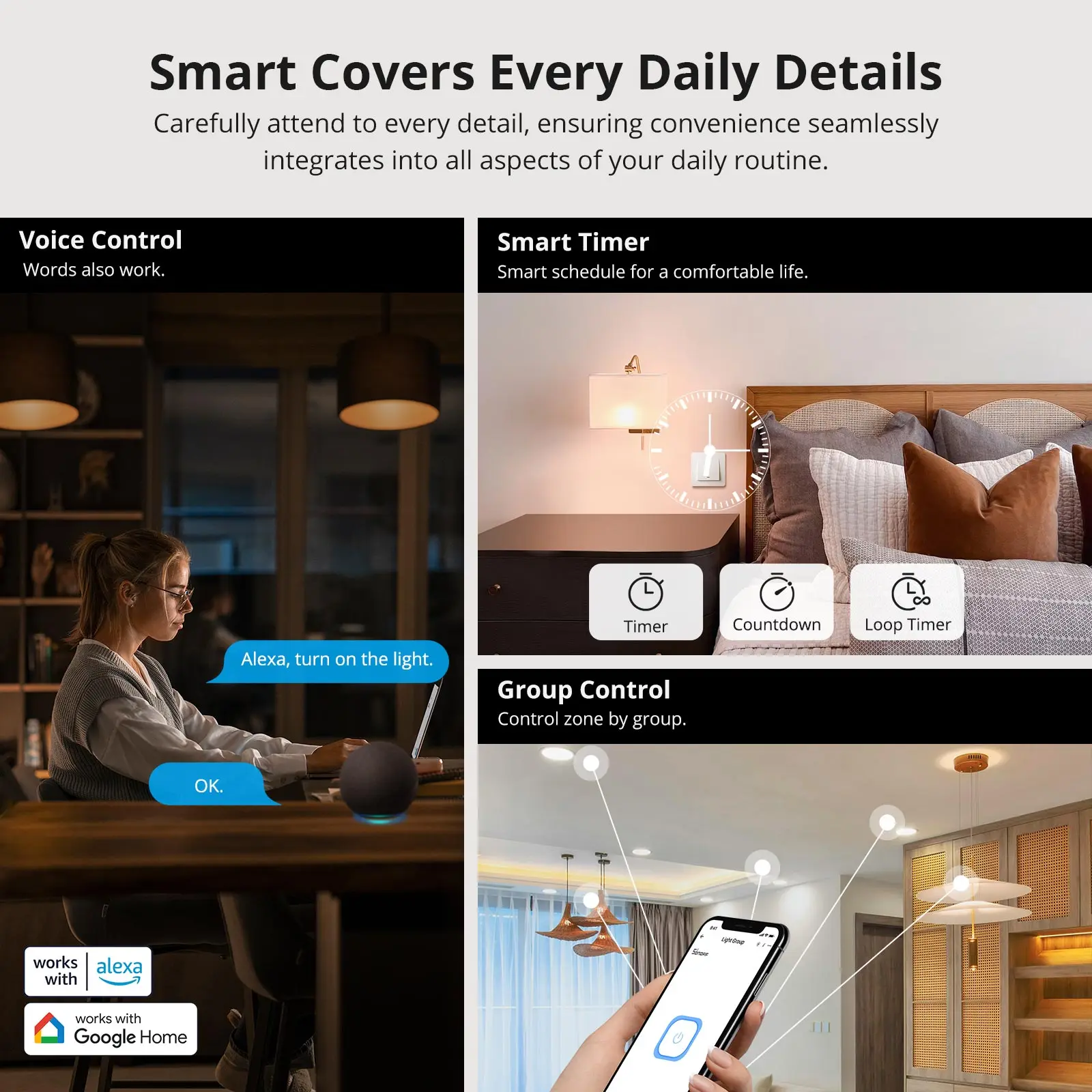 SONOFF ZBMINIR2 Extreme Zigbee Smart Switch Detach Relay Mode External Switch Control Smarten Up Your Lighting via eWeLink - Image 5