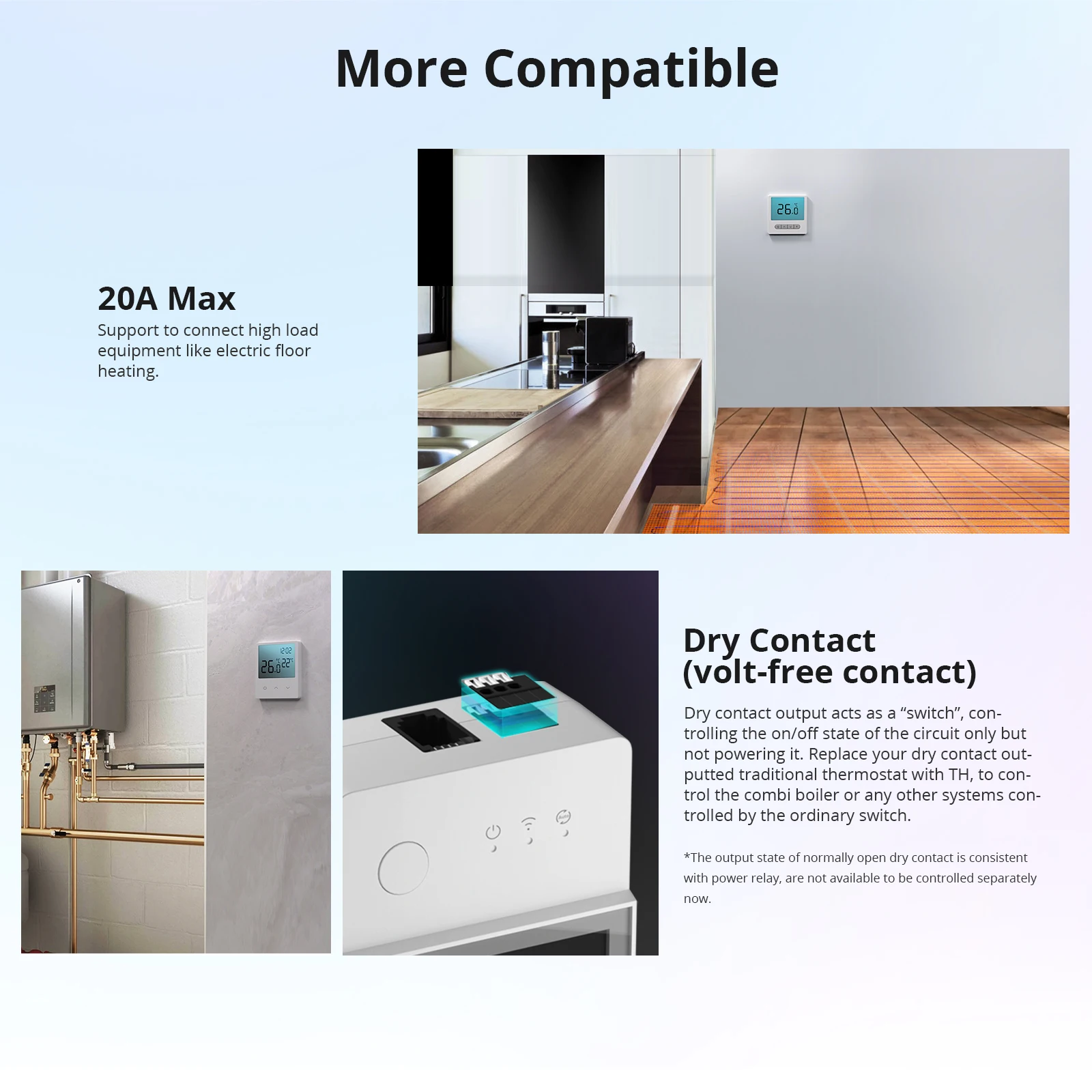 SONOFF TH Elite 16A/20A Smart Temperature & Humidity WiFi Switch Dry Contact Real Time Monitoring via eWeLink Alexa Google – Image 7