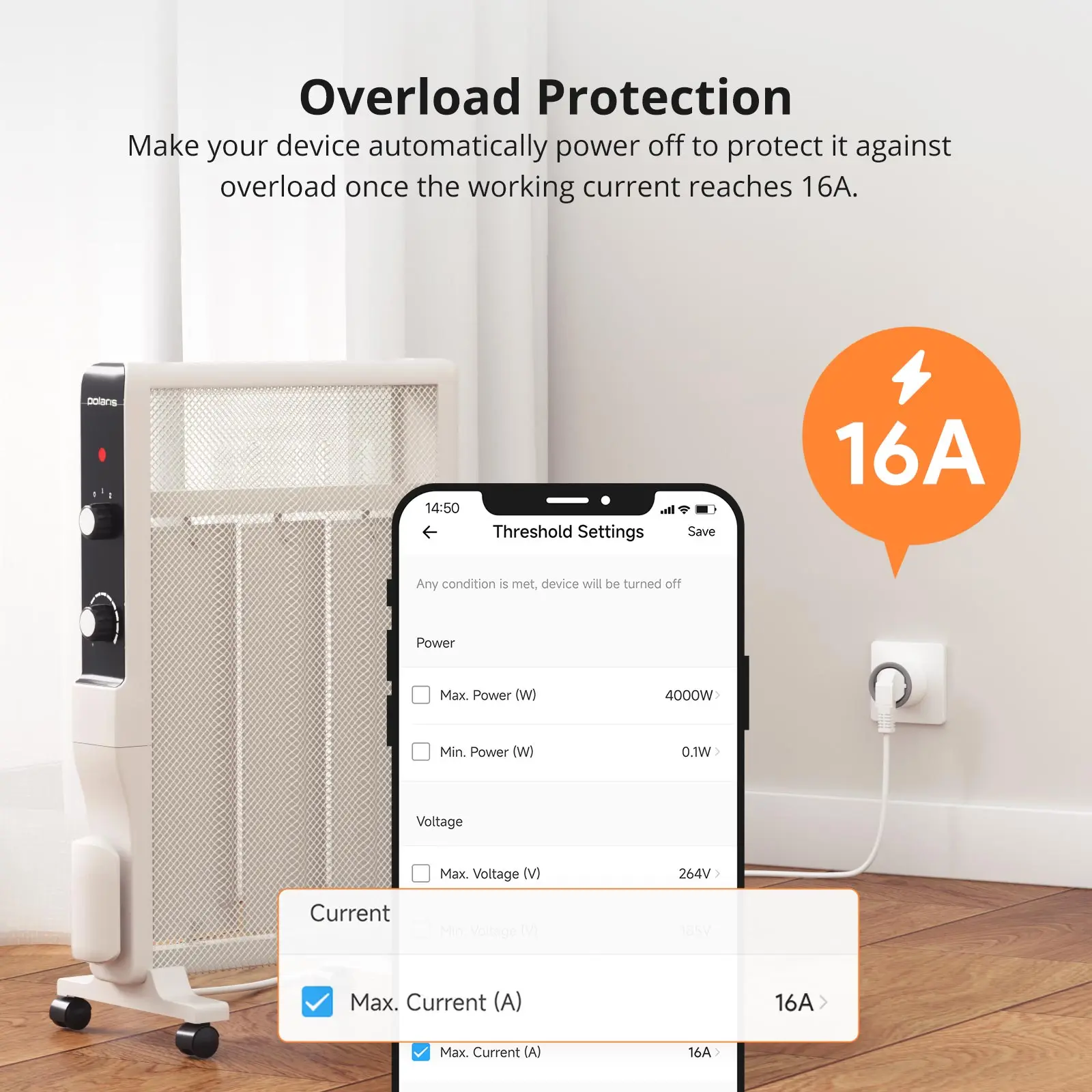 SONOFF S60TPF Wi-Fi Smart socket 16A-Overload Protection App Remote Control Smart Scenes compatible with Alexa Google Home & IFTTT - Image 5