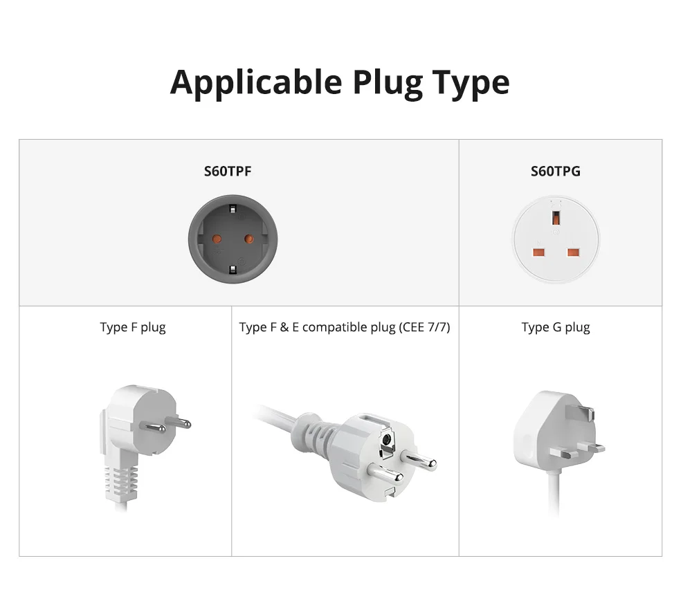 SONOFF S60TPF Wi-Fi Smart socket 16A-Overload Protection App Remote Control Smart Scenes compatible with Alexa Google Home & IFTTT - Image 23