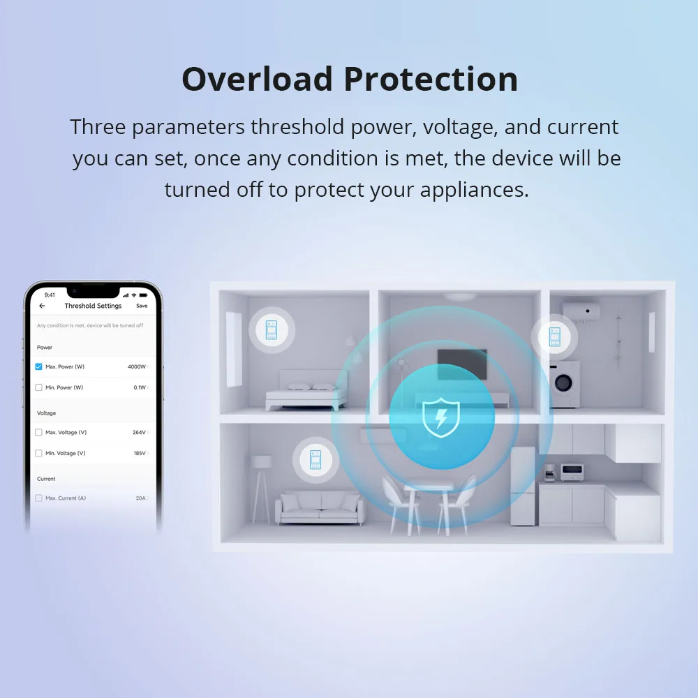 SONOFF POW Elite 16A/20A Smart Power Meter switch with LCD Display, ESP32 Chip, Fast Coupling in 14 Seconds, Remote Control by eWeLink and Google Home - Image 21