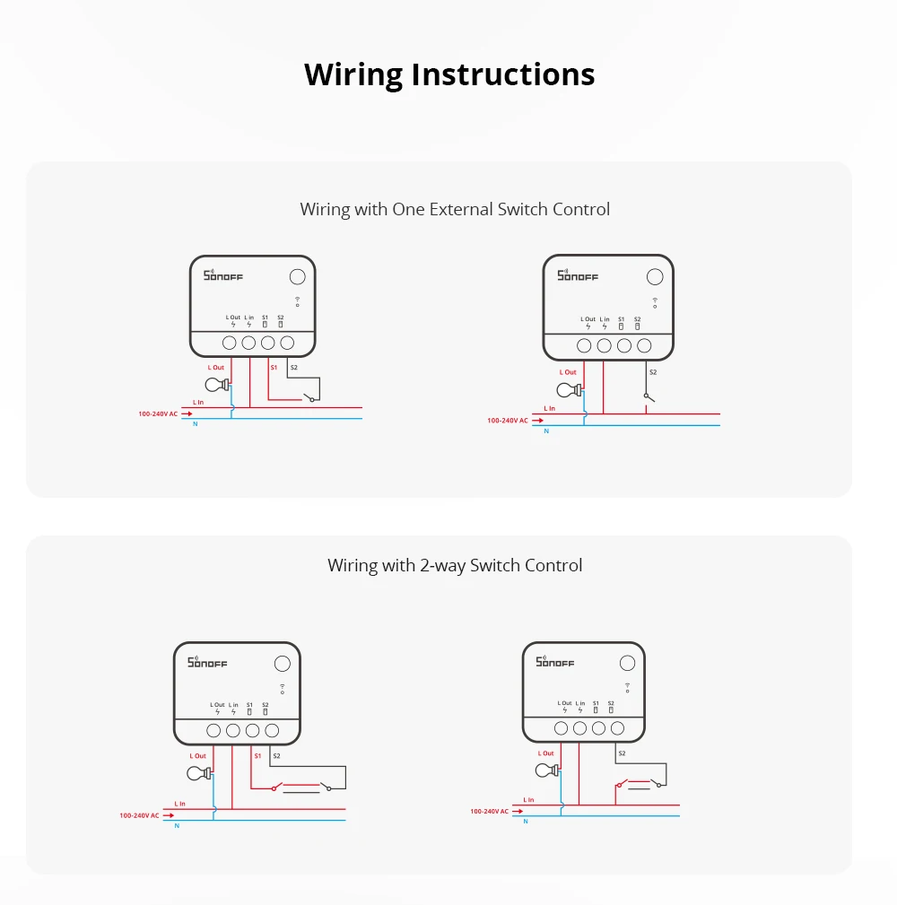 SONOFF ZBMINIL2 Extreme ZigBee Switch No Neutral Wire Required Smart Home Two-Way Control Works with Alexa Google Home Required Zigbee Hubs - Image 23